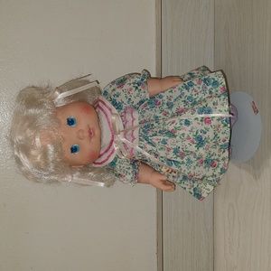 Vintage 1983 Kenner Redressed Angel Cake Strawberry Shortcake Doll Blows Kisses!